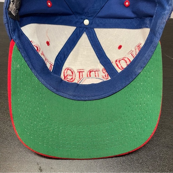 Vintage 90s Starter Quebec Nordiques Official NHL Hockey SnapBack Hat - Picture 10 of 14
